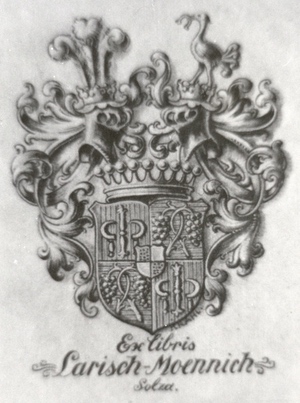 Ex Libris Larisch-Mönnich