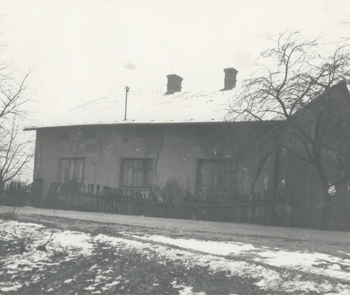 Dům čp. 1109 na snímku z roku 1970