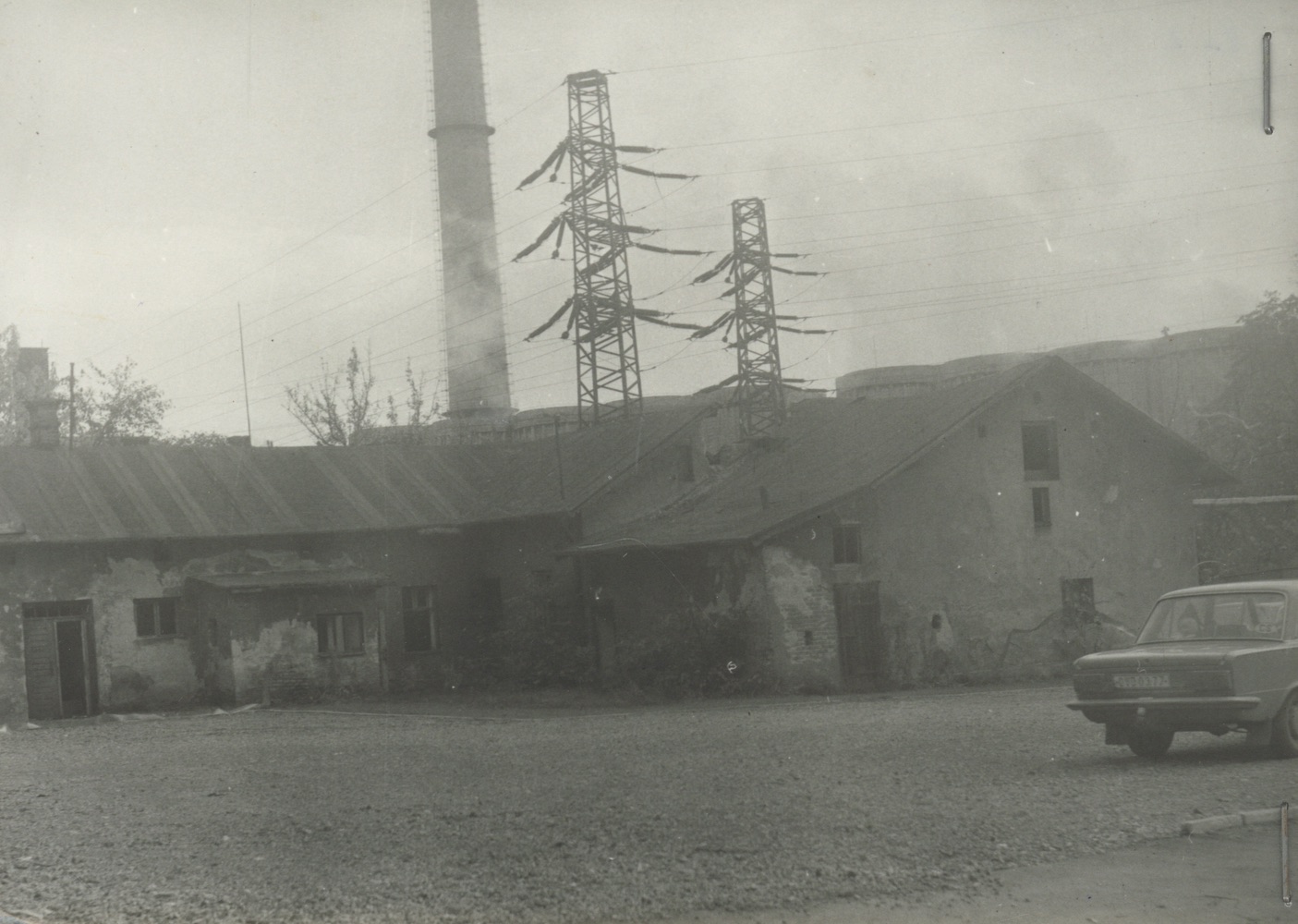 Budova čp. 1115 na snímku z roku 1980