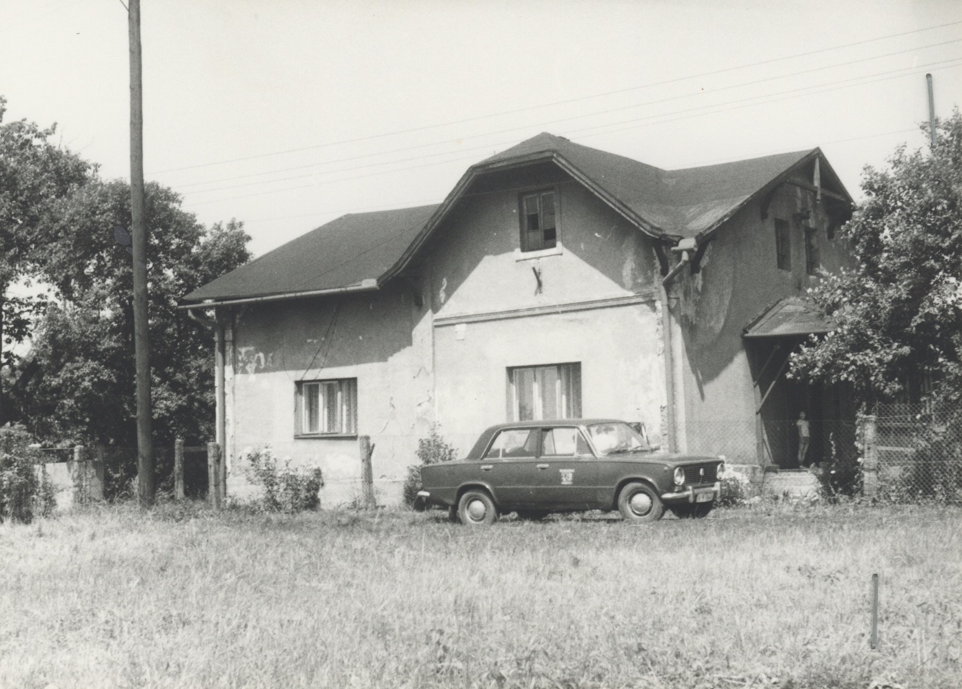 Dům čp. 1167 na fotografii z roku 1984