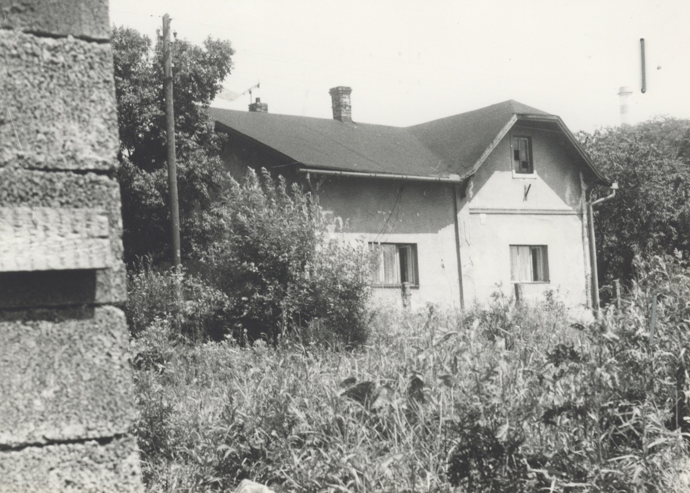 Dům čp. 1167 na fotografii z roku 1984