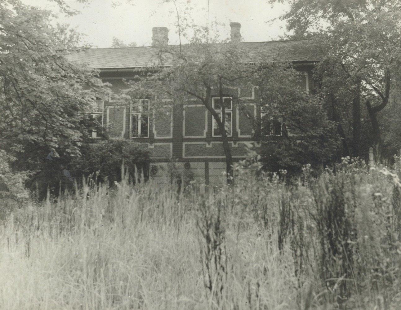 Dům čp. 1171 na snímku z roku 1976