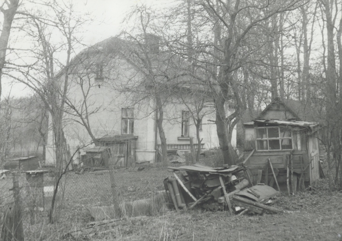 Dům čp. 1218 na snímku z roku 1978