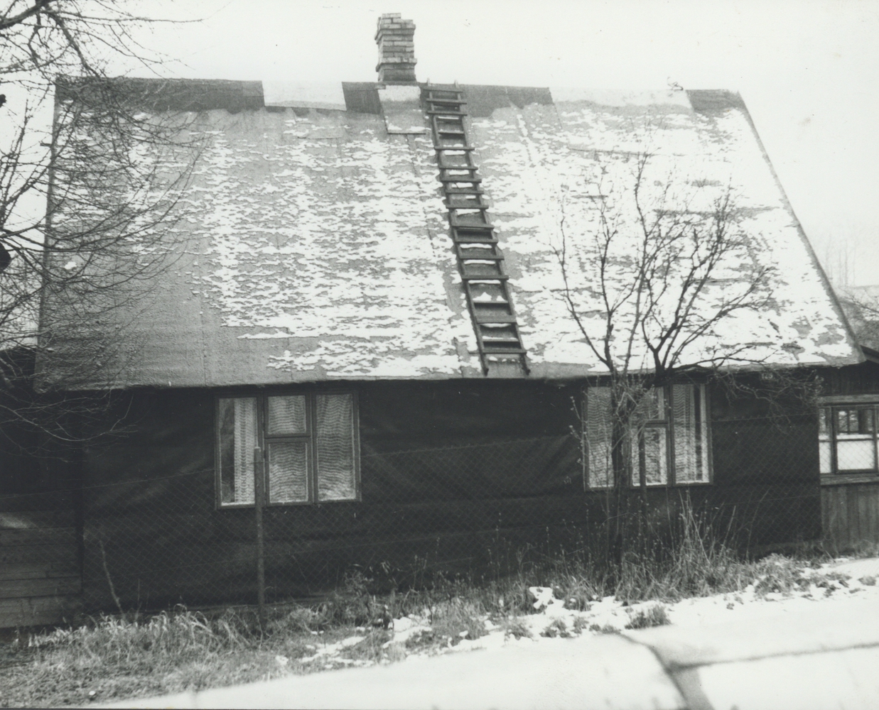 Dům čp. 129 na fotografii z roku 1975