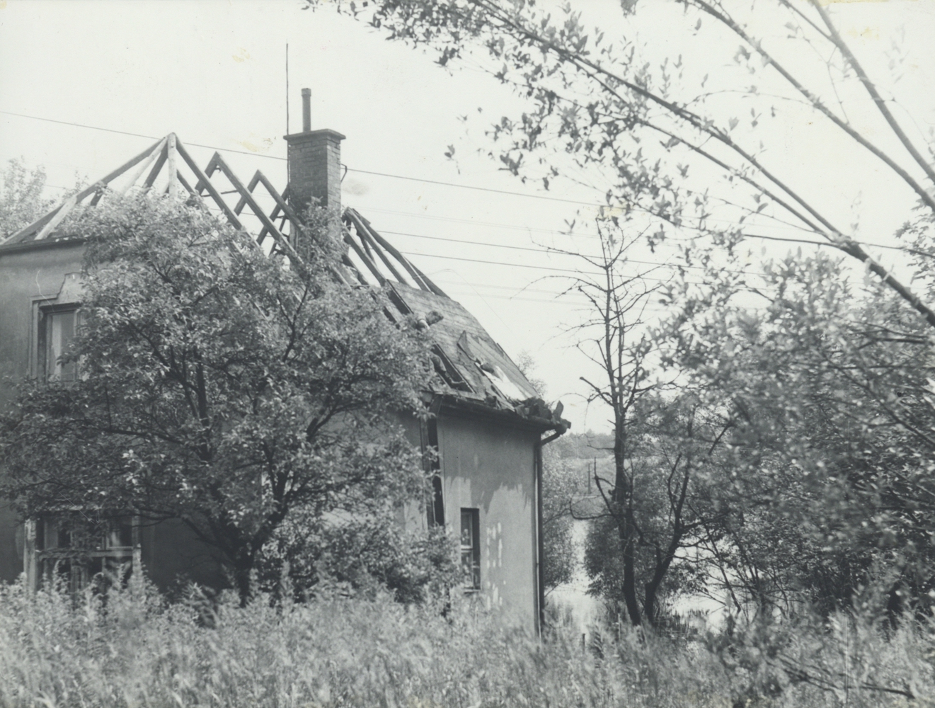 Dům čp. 133 na fotografii z roku 1977