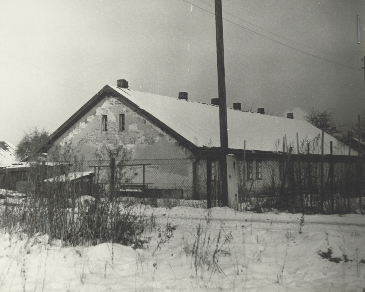 Dům čp. 1345 na fotografii z roku 1980