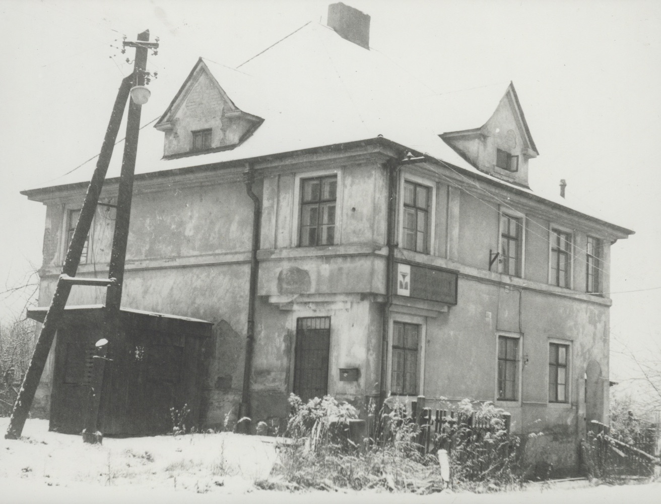 Dům čp. 1361 na fotografii z roku 1976