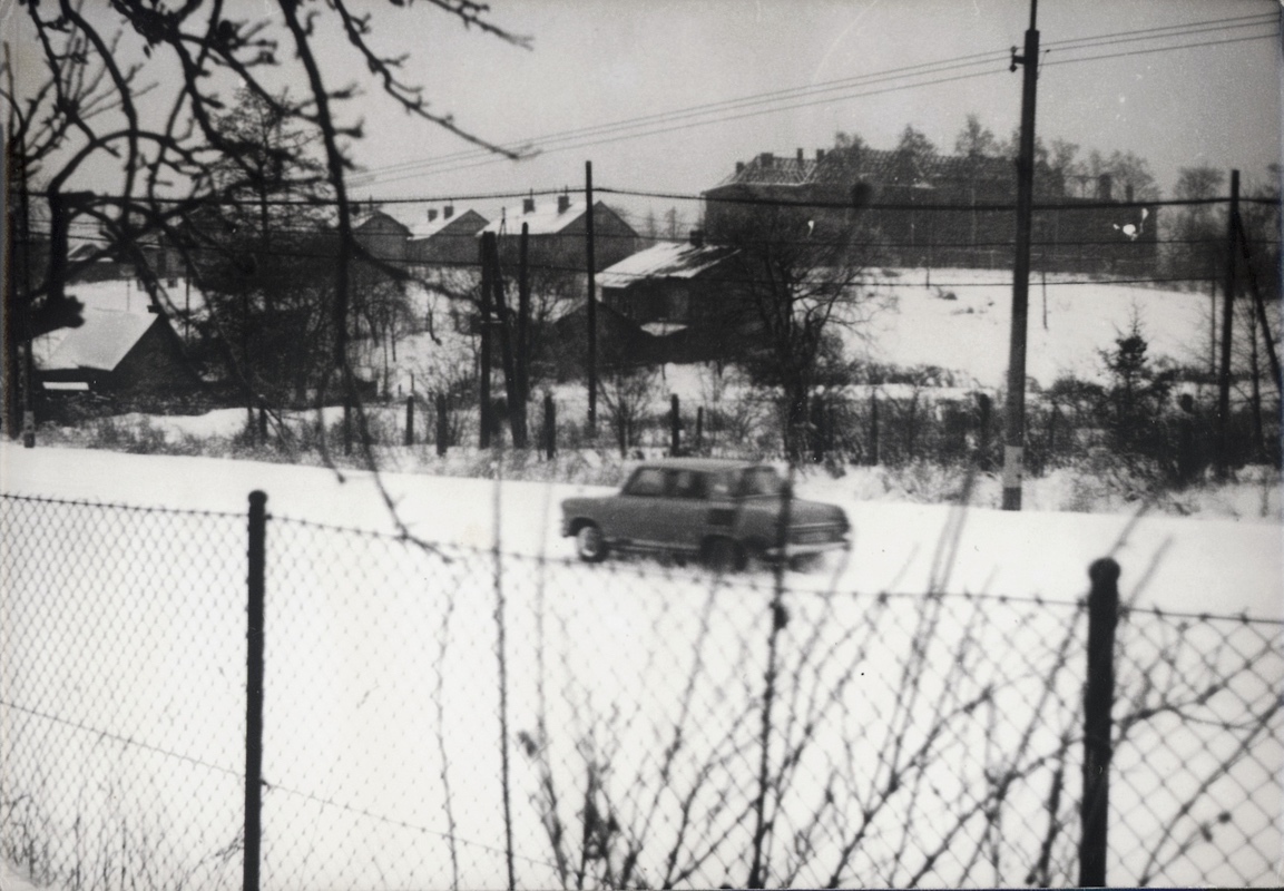 Budova školy v době před demolicí (26.12.1969)