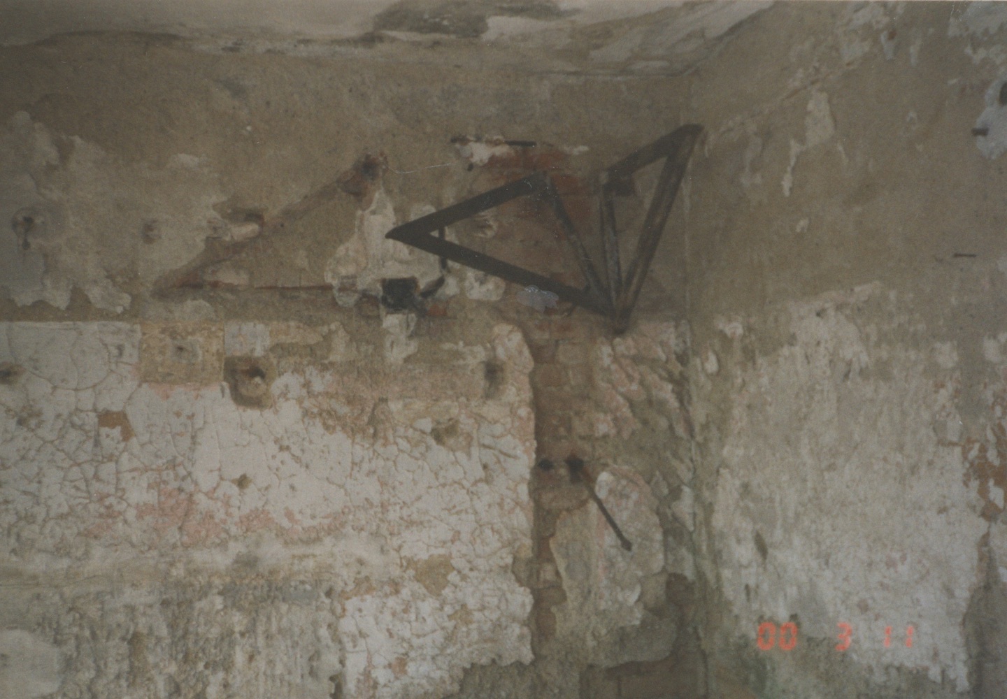 Interiér domu čp. 1679 v roce 1997