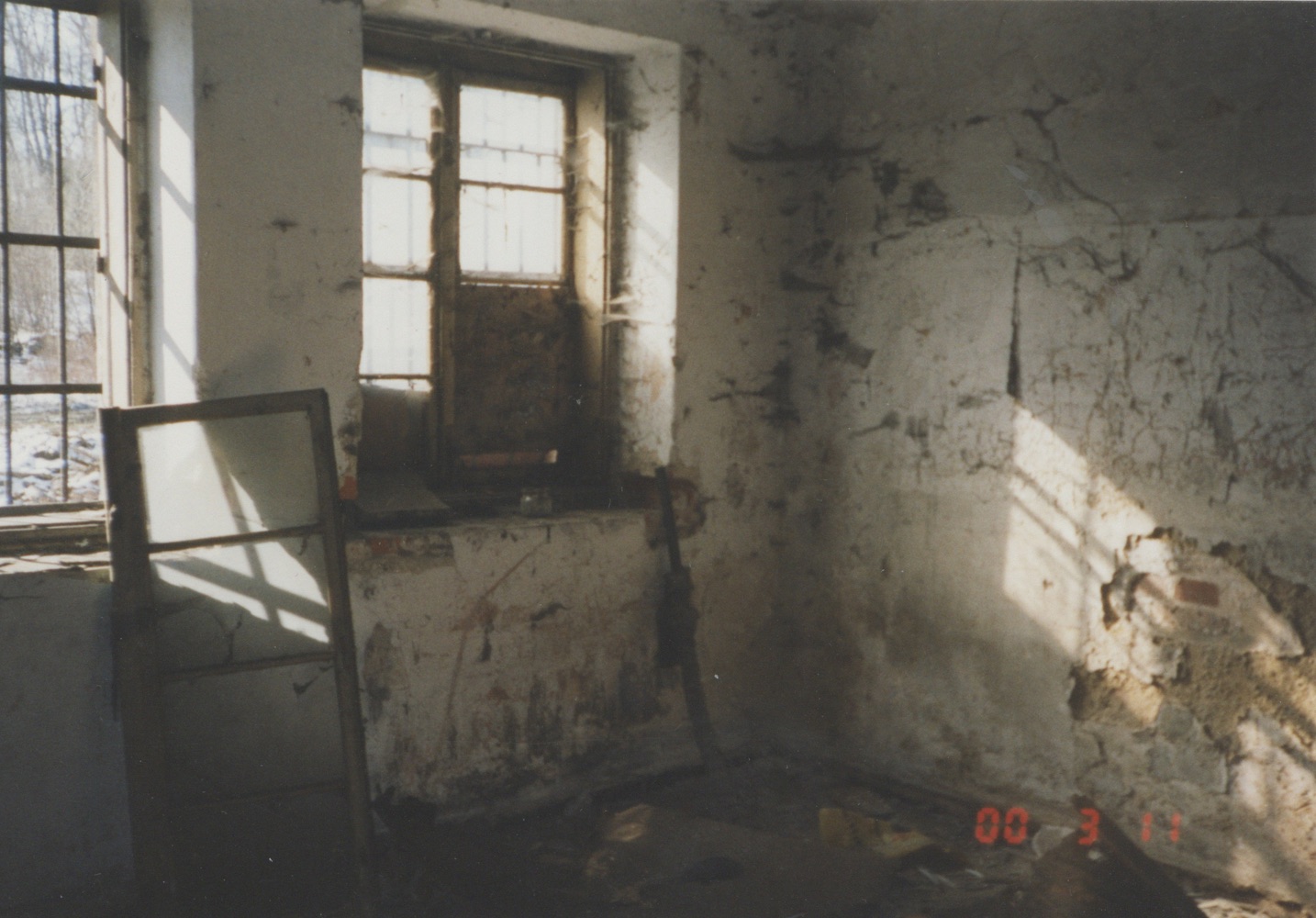Interiér domu čp. 1679 v roce 1997