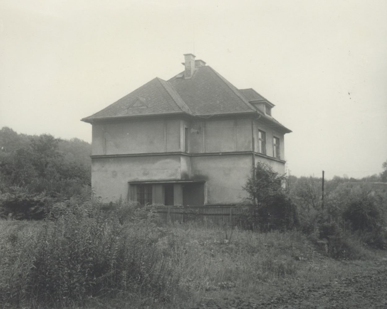Dům čp. 1699 na fotografii z roku 1971