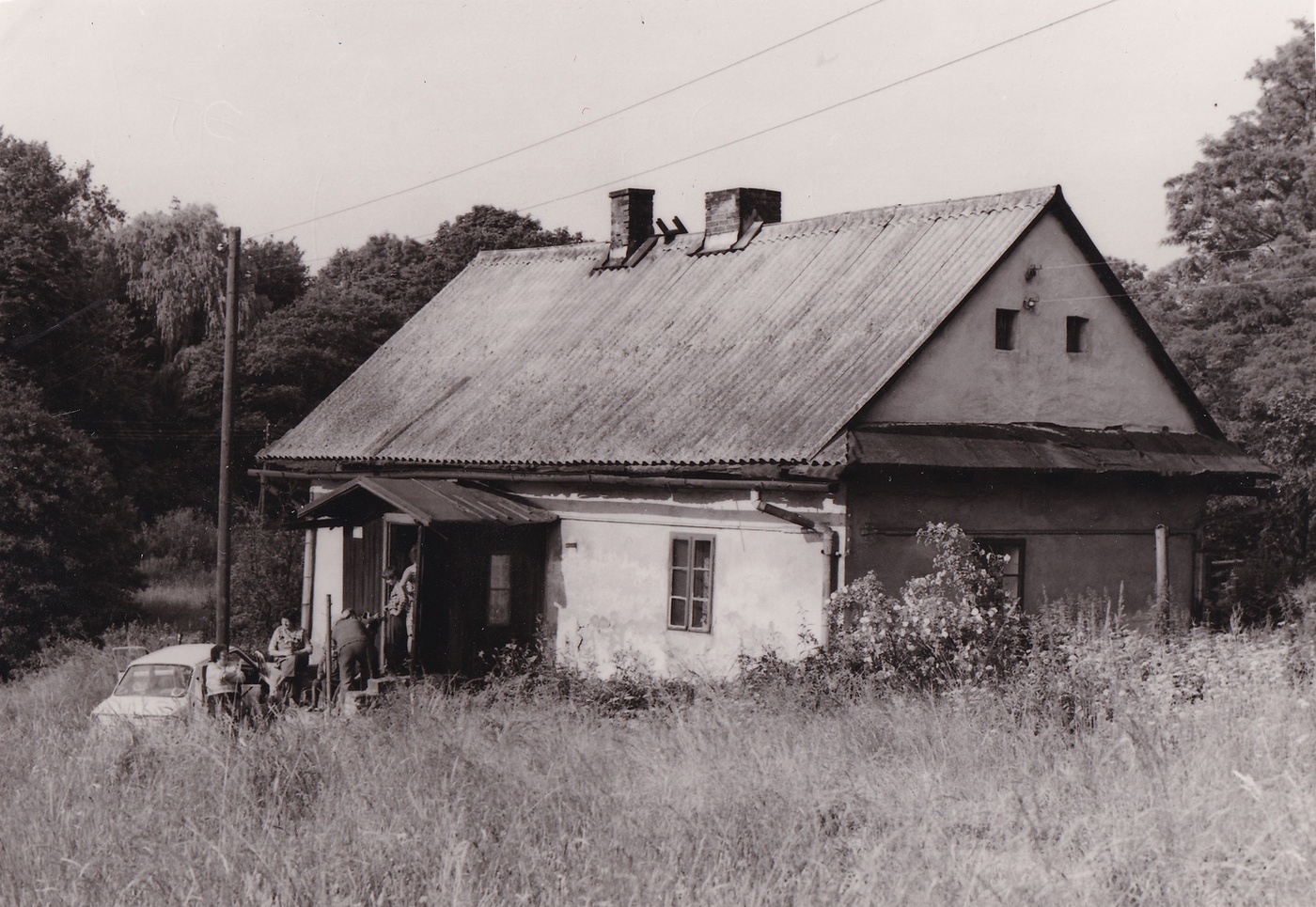 Dům čp. 188 na snímku z roku 1984 (s laskavým svolením p. Petra Cieślara, ze soukromé sbírky)