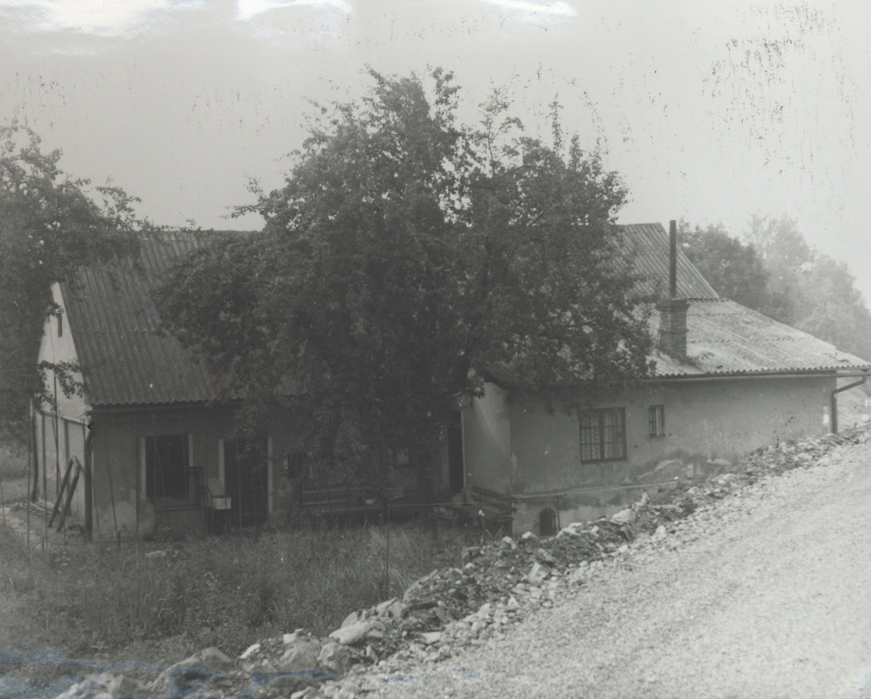Dům čp. 385 na fotografii z roku 1976