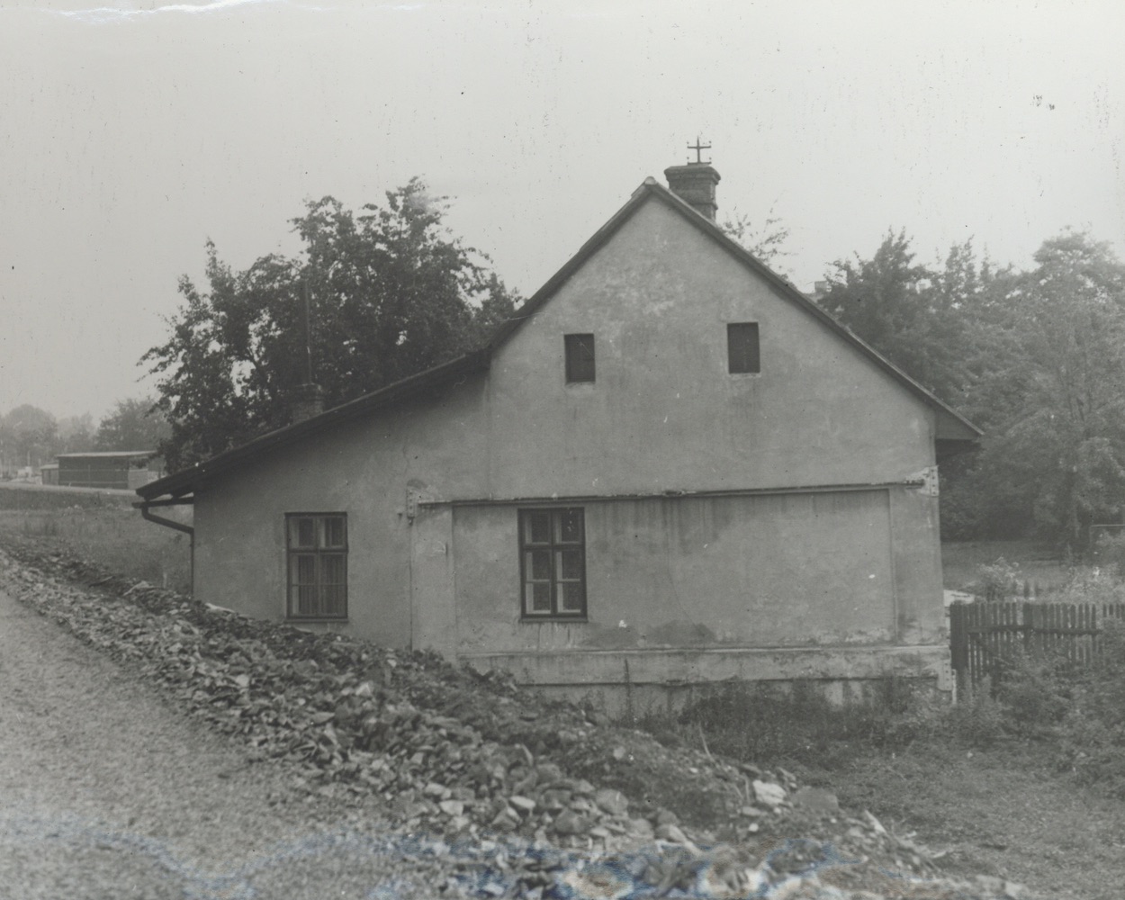 Dům čp. 385 na fotografii z roku 1976