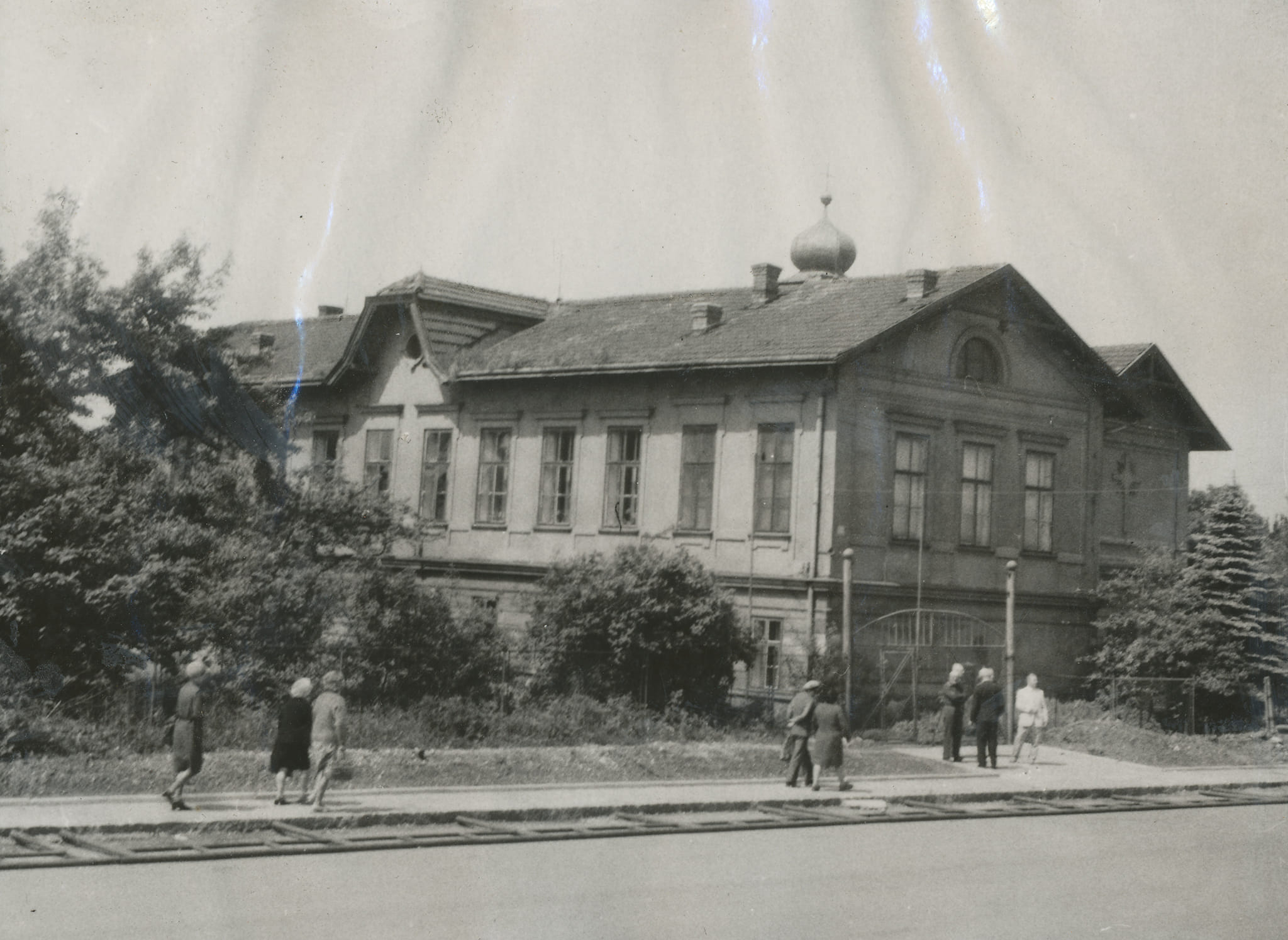 Klášterní dívčí škola na Jindřišce. (Zdroj: Facebook = klik na obrázek)
