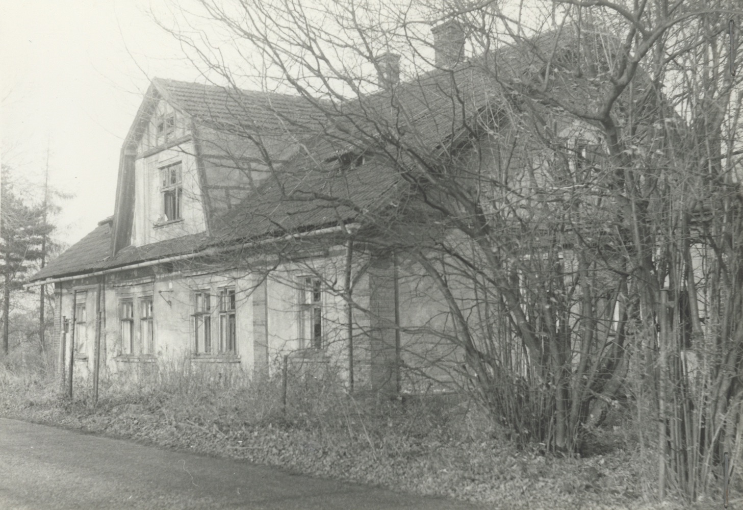 Dům čp. 451 na fotografii z roku 1980