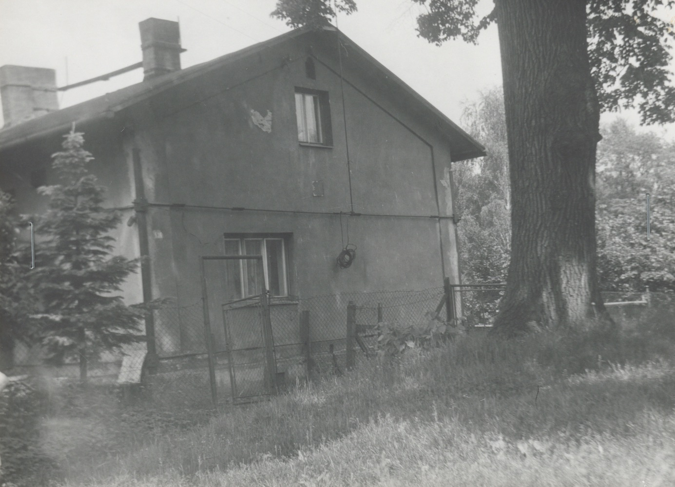 Dům čp. 536 na fotografii z roku 1988