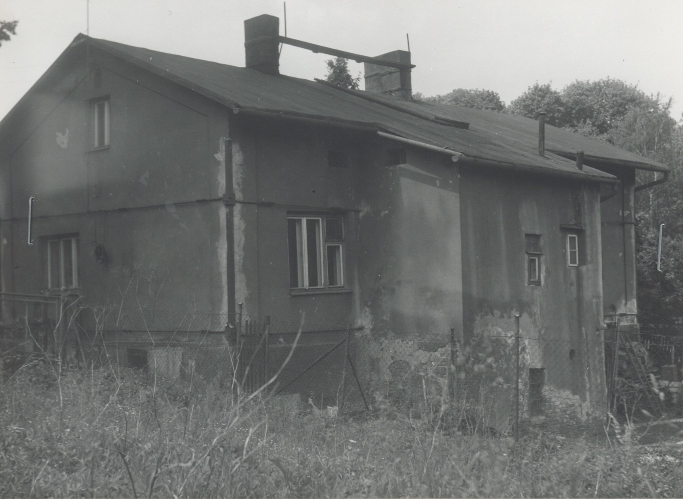 Dům čp. 536 na fotografii z roku 1988