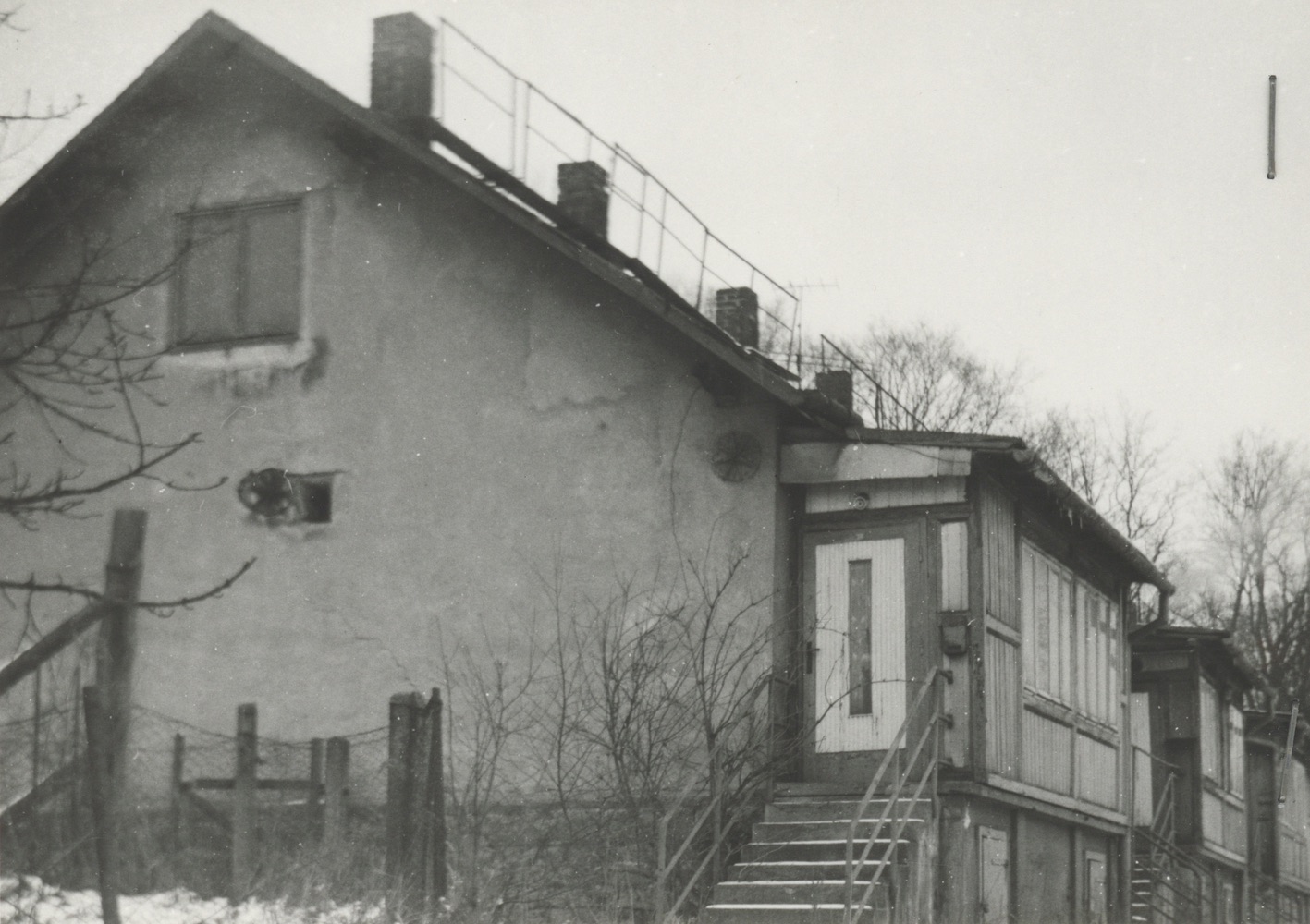 Dům čp. 578 z Osady pod Hruškou na snímku z roku 1988
