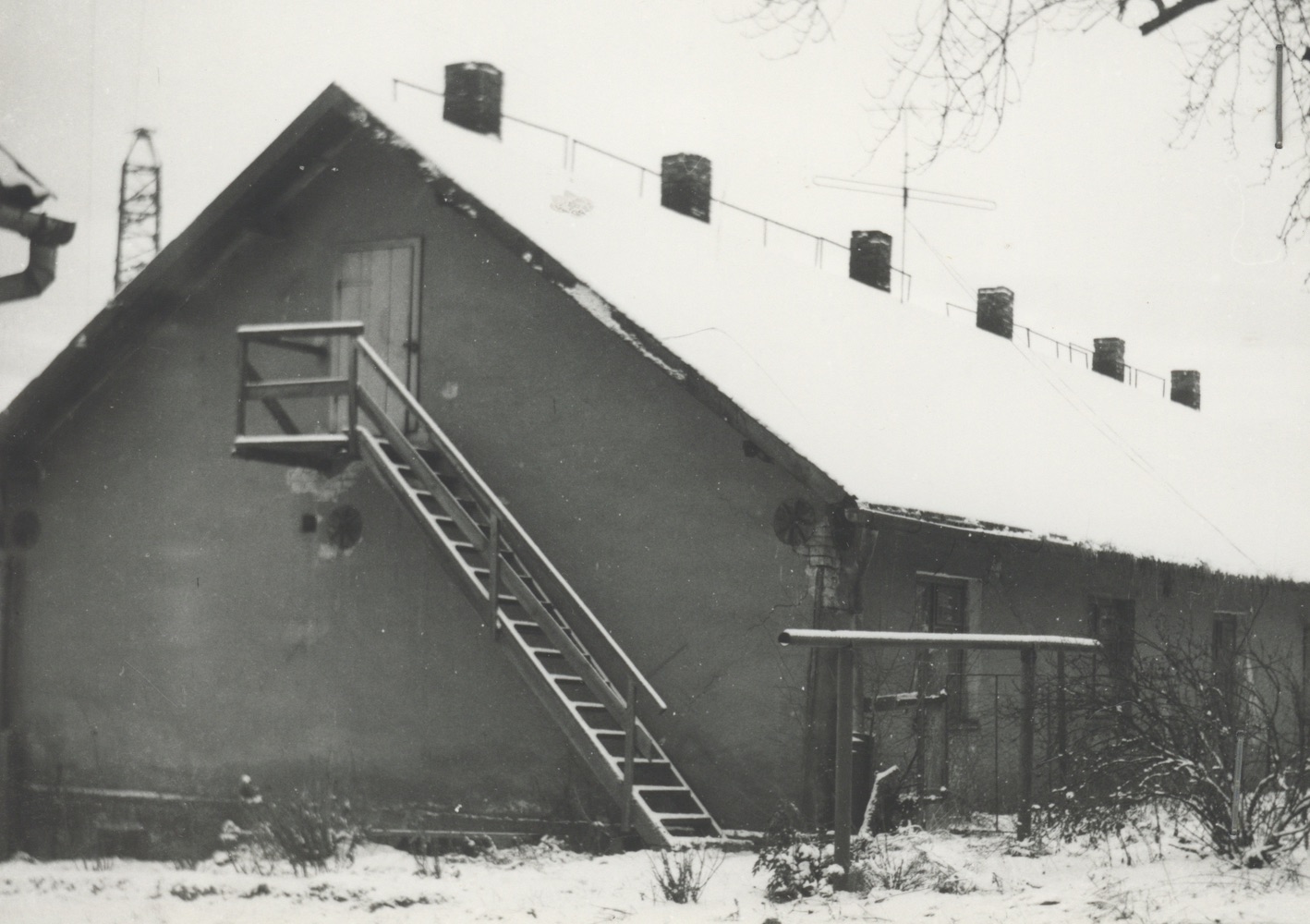 Dům čp. 578 z Osady pod Hruškou na snímku z roku 1988