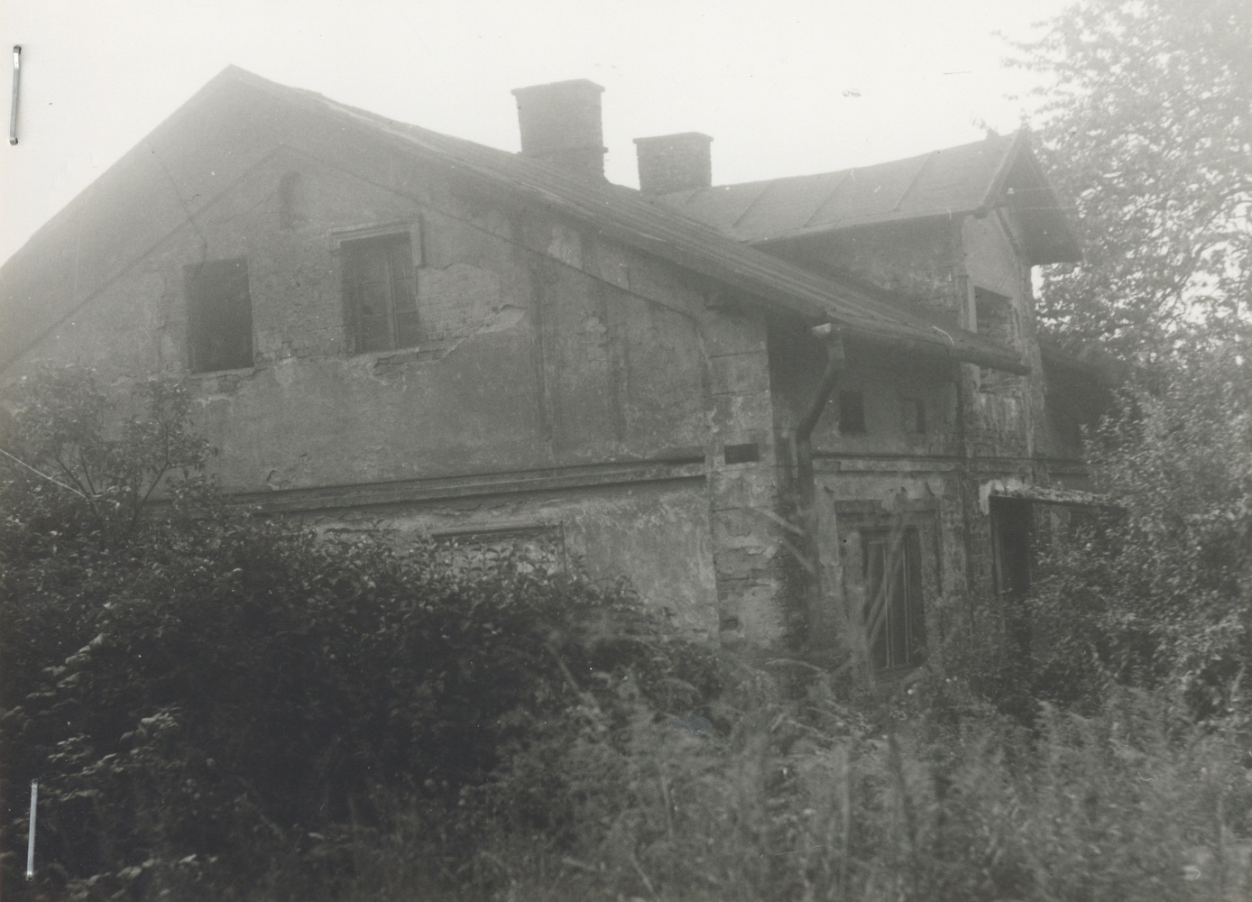 Dům čp. 580 na fotografii z roku 1981