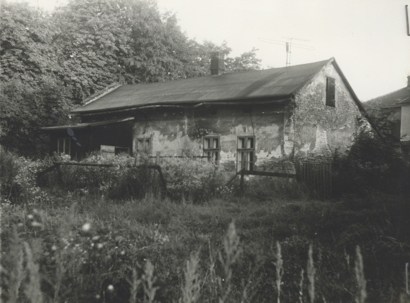 Dům čp. 706 na snímku z roku 1982