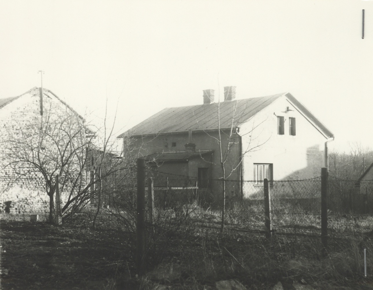 Dům čp. 707 na fotografii z roku 1980