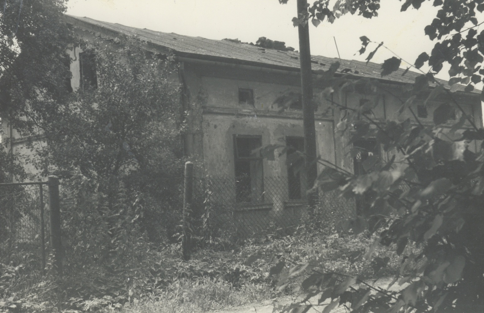 Dům čp. 743 na fotografii z roku 1973