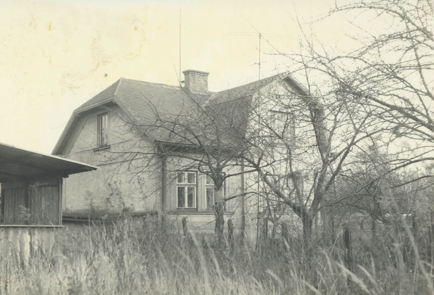 Dům čp. 75 na fotografii z roku 1977