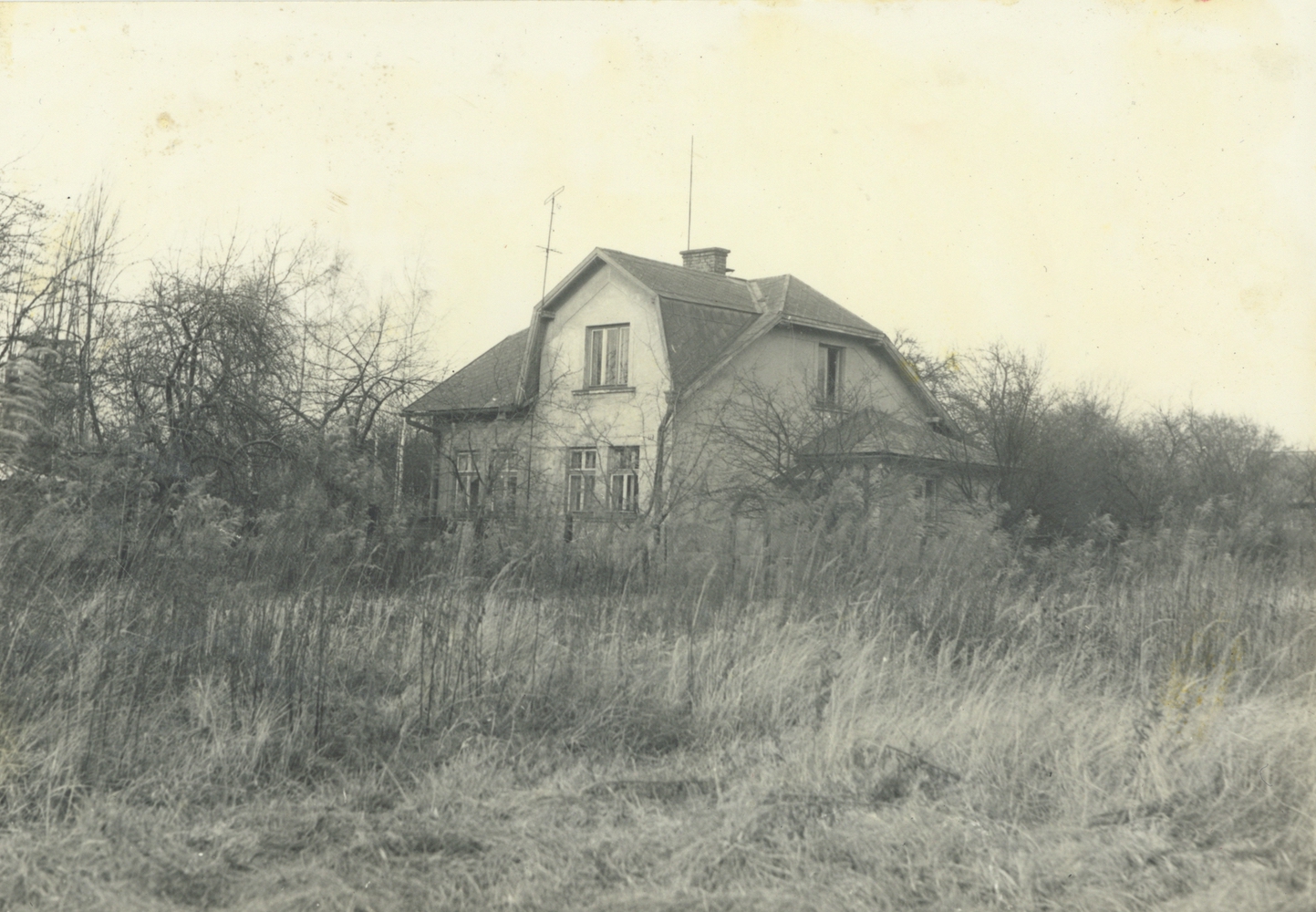 Dům čp. 75 na fotografii z roku 1977