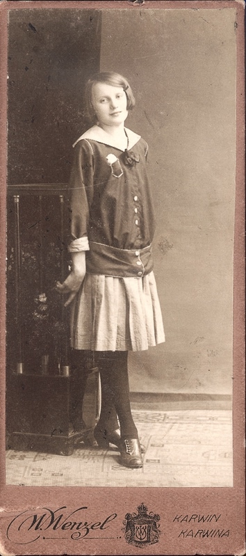 Ukázka ateliérové fotografie: W. Wenzel, Karwin