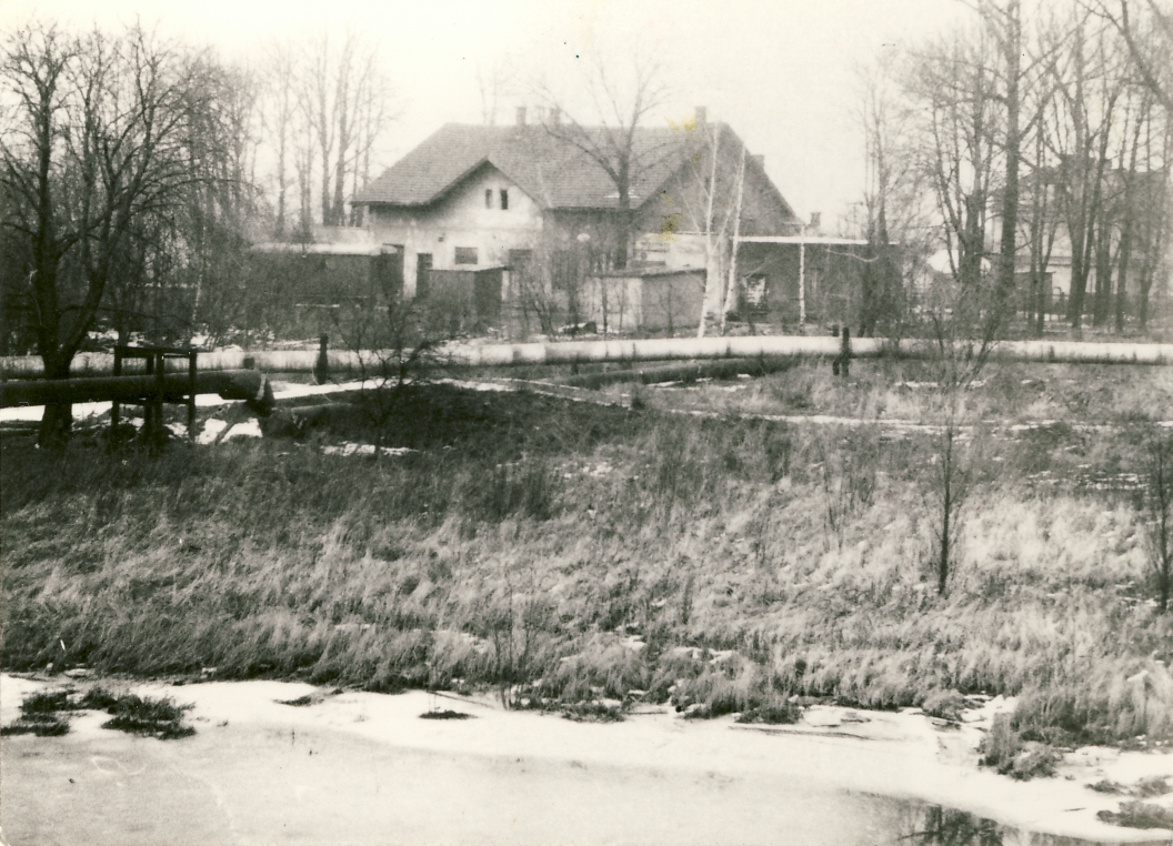 Dělnický dům na Sovinci - stav v únoru 1975...