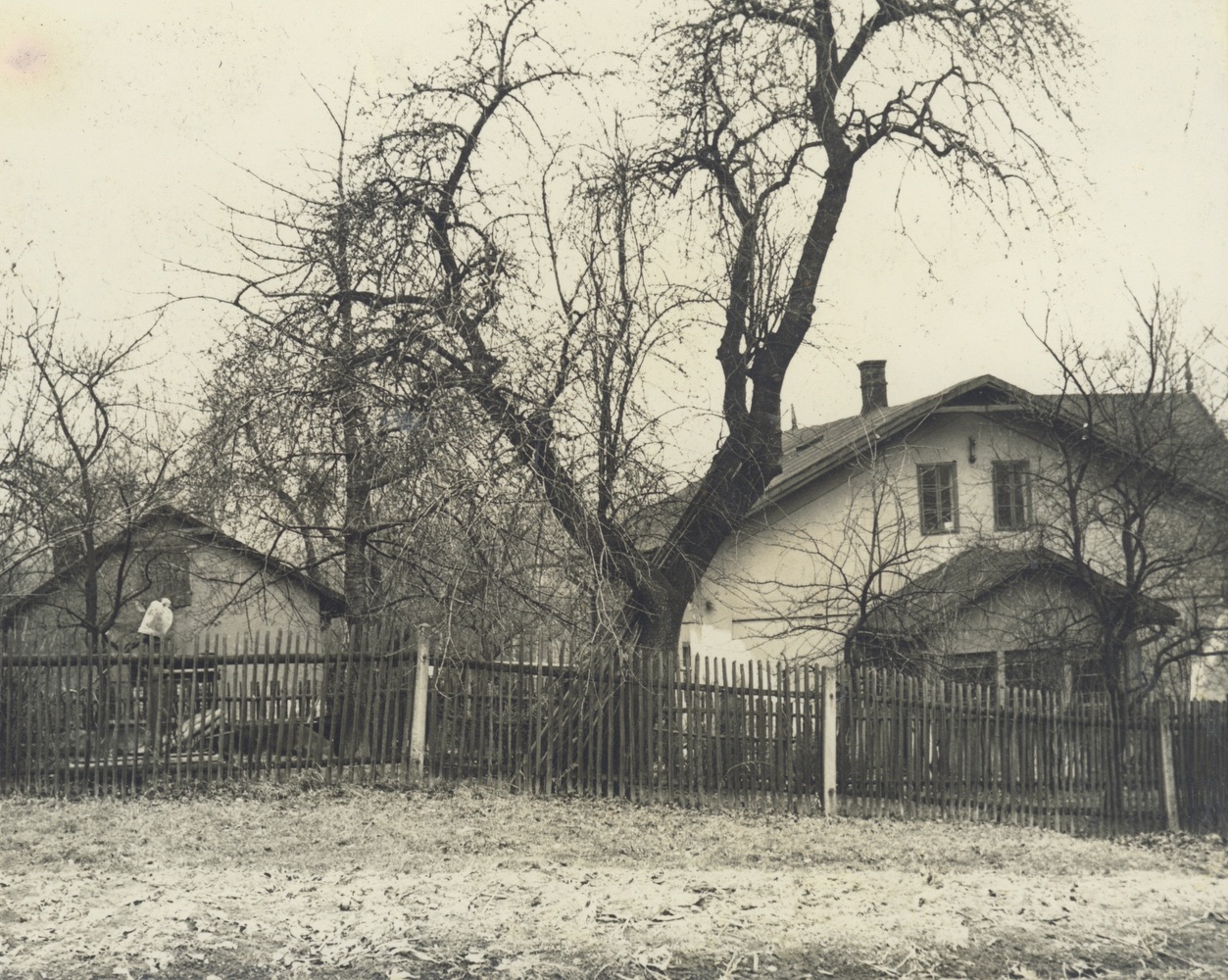Dům čp. 898 (Restaurace Barteček) na fotografii z roku 1974