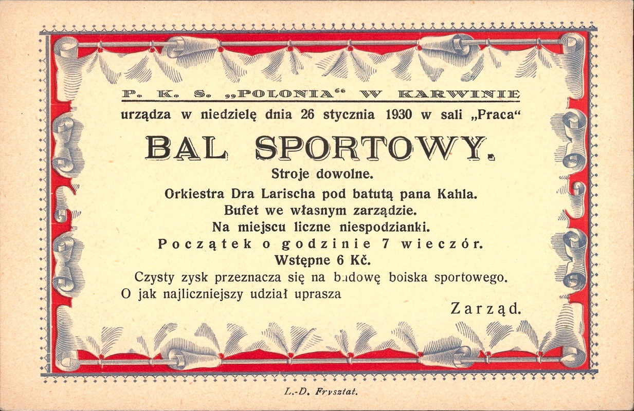 Pozvánka na sportovní bál