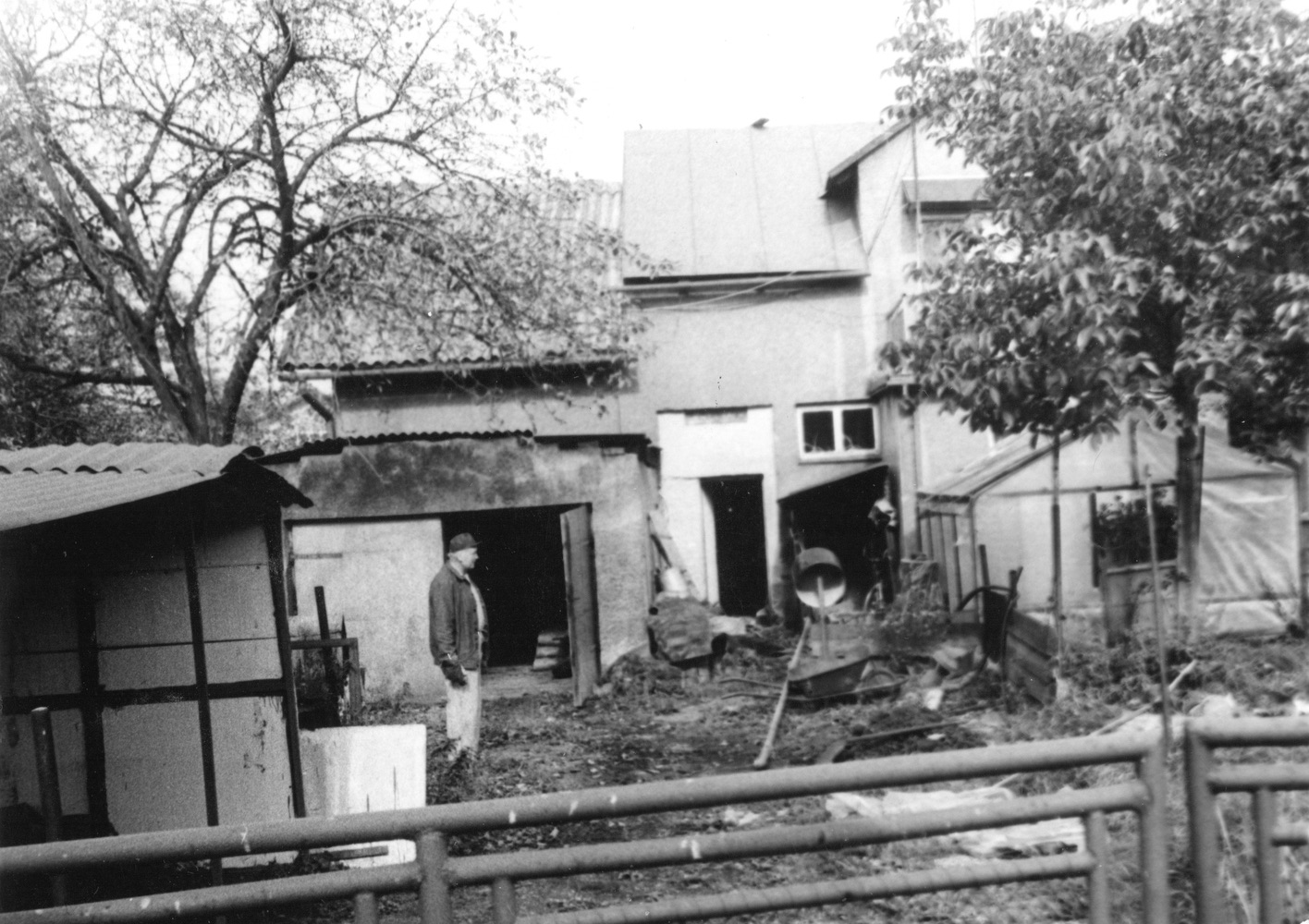 Dům čp. 14 na snímku z 16.10.1988 (Sbírka Józefa Chmiela)