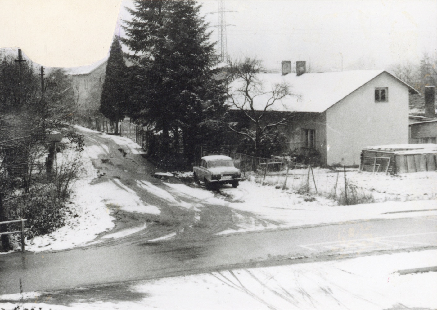 Dům čp. 168 na snímku z 5.12.1997 (Sbírka Józefa Chmiela)