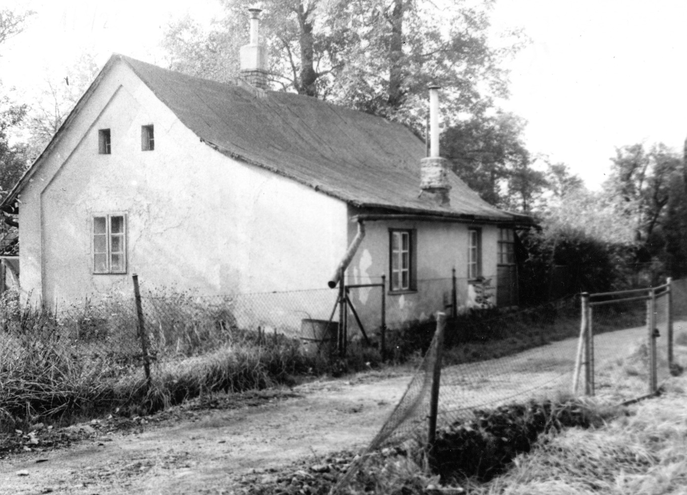 Dům čp. 173 na snímku z 16.10.1988 (Sbírka Józefa Chmiela)