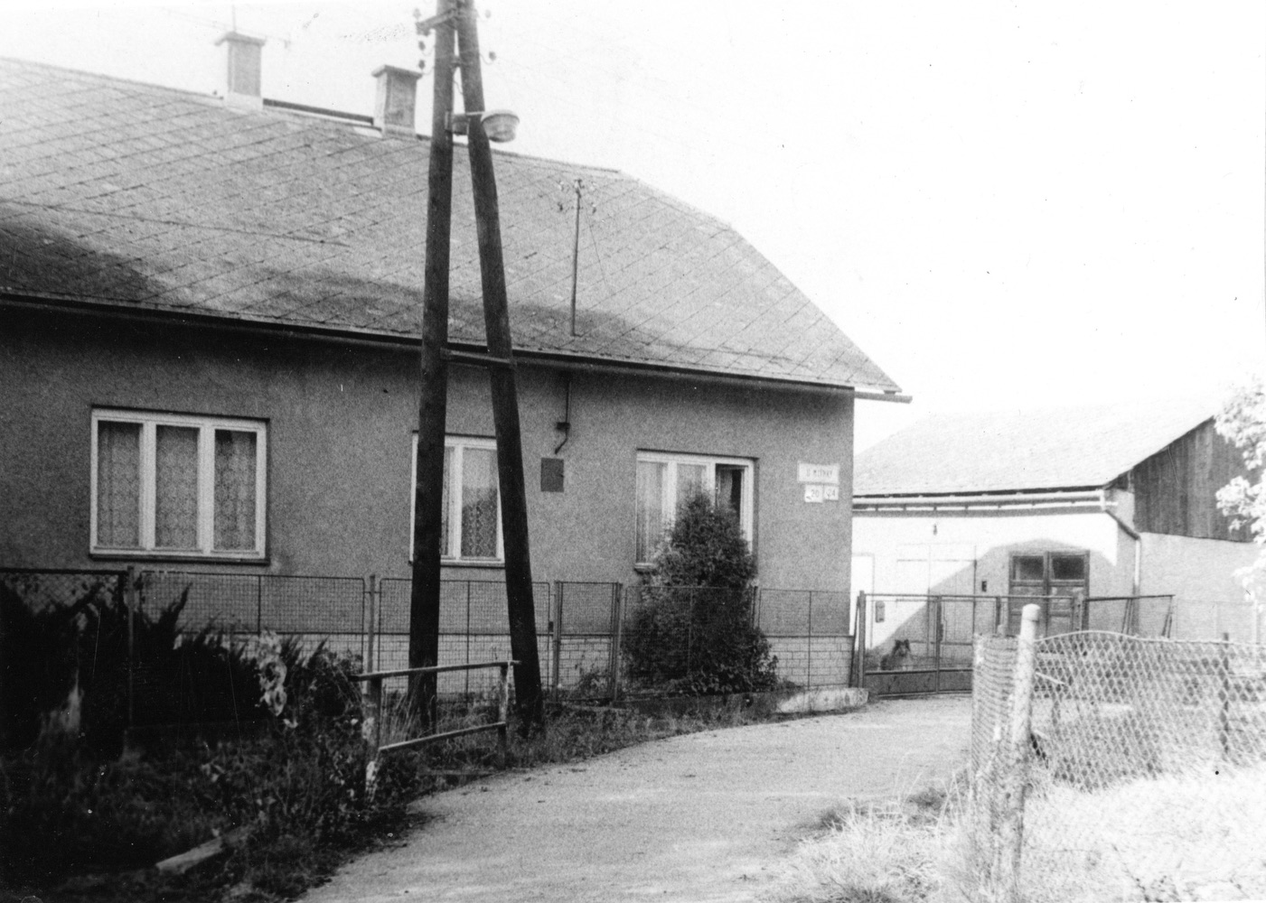 Dům čp. 20 na snímku z 19.10.1988 (Sbírka Józefa Chmiela)