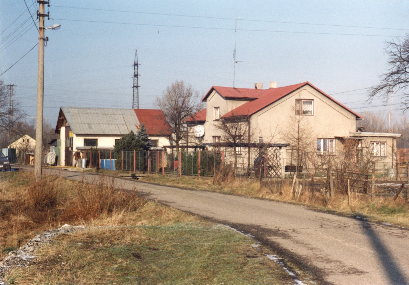 Dům čp. 218 na snímku z 13.1.2000 (Sbírka Józefa Chmiela)