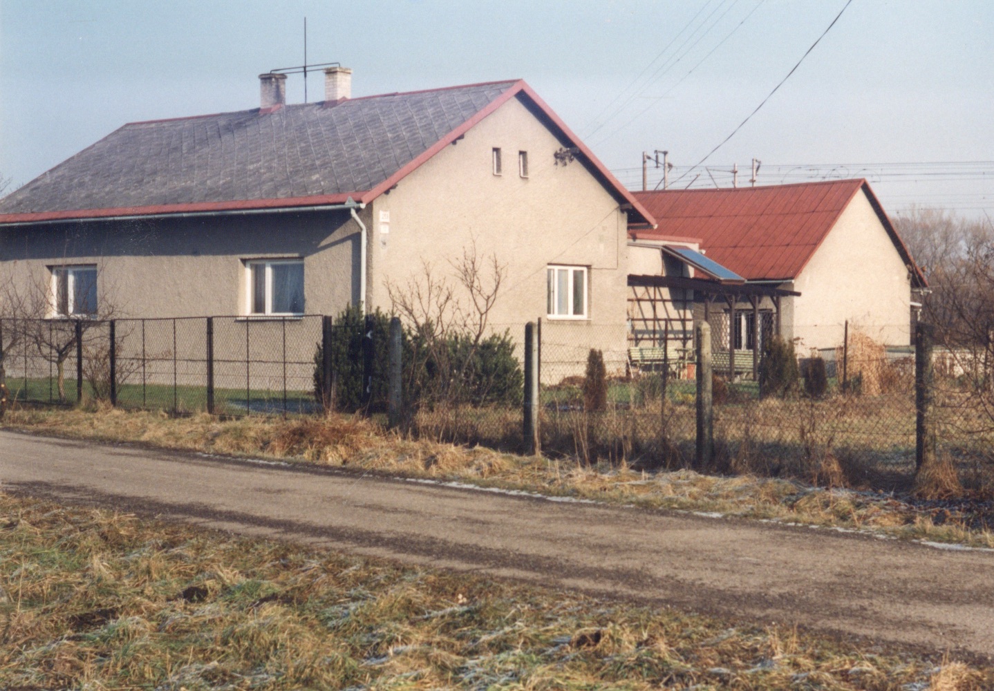 Dům čp. 259 na snímku z 13.1.2000 (Sbírka Józefa Chmiela)