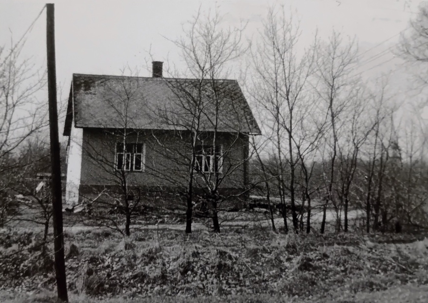 Dům čp. 276 v Lipinách (S laskavým svolením p. Zdenka Janulka, ze soukromé sbírky)