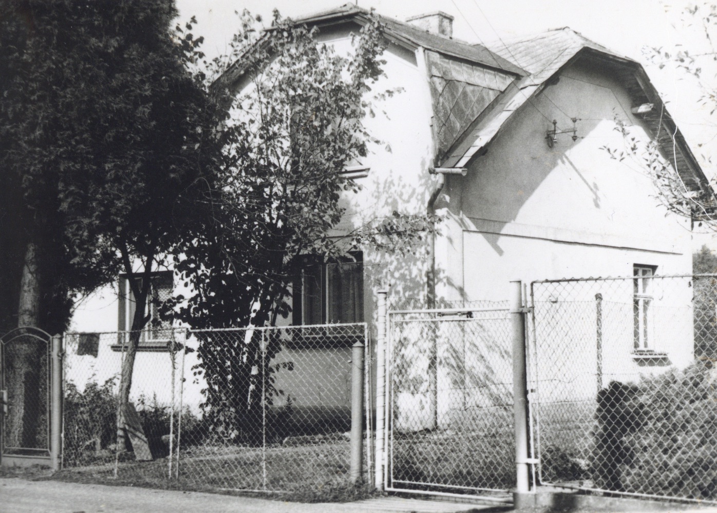 Dům čp. 287 na snímku z 19.10.1997 (Sbírka Józefa Chmiela)