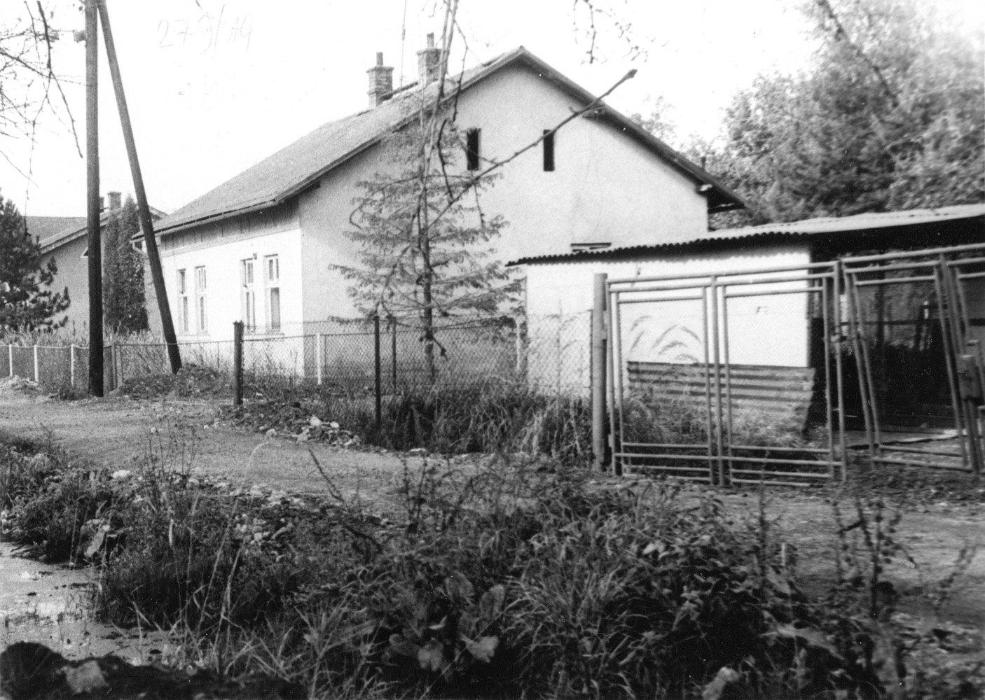 Dům čp. 342 na snímku z 16.10.1988 (Sbírka Józefa Chmiela)