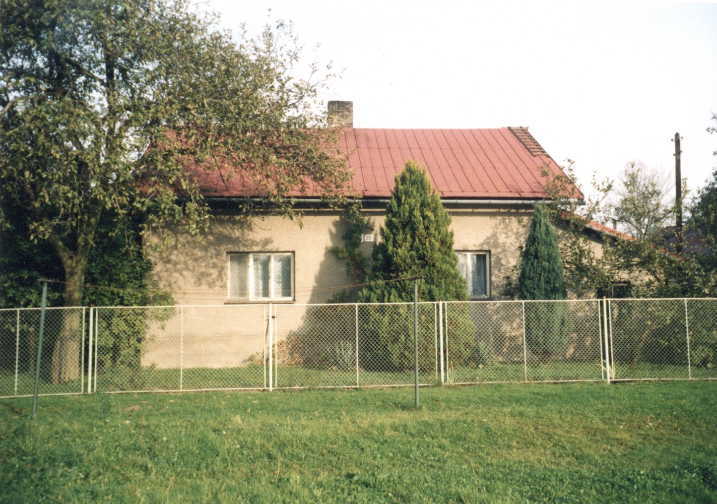 Dům čp. 349 na snímku z 22.10.1999 (Sbírka Józefa Chmiela)