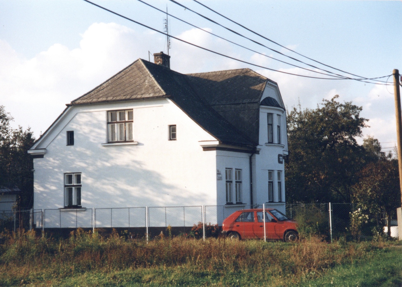 Dům čp. 357 na fotografii z 4.2.2000 (Sbírka Józefa Chmiela)