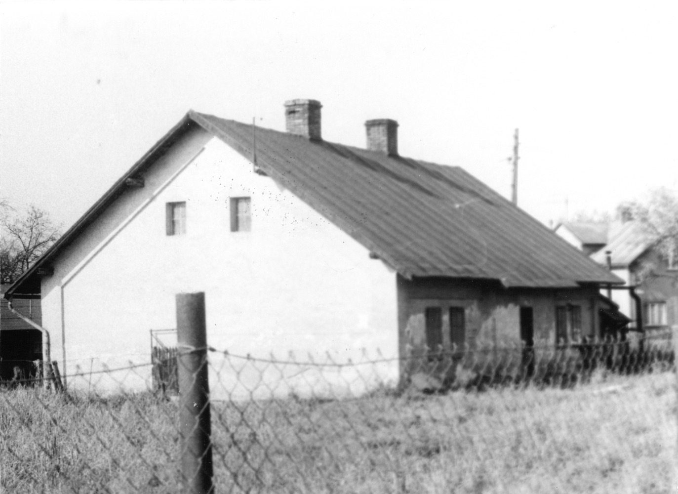 Dům čp. 37 (tzv. Stare mury) na snímku z 16.10.1988 (Sbírka Józefa Chmiela)