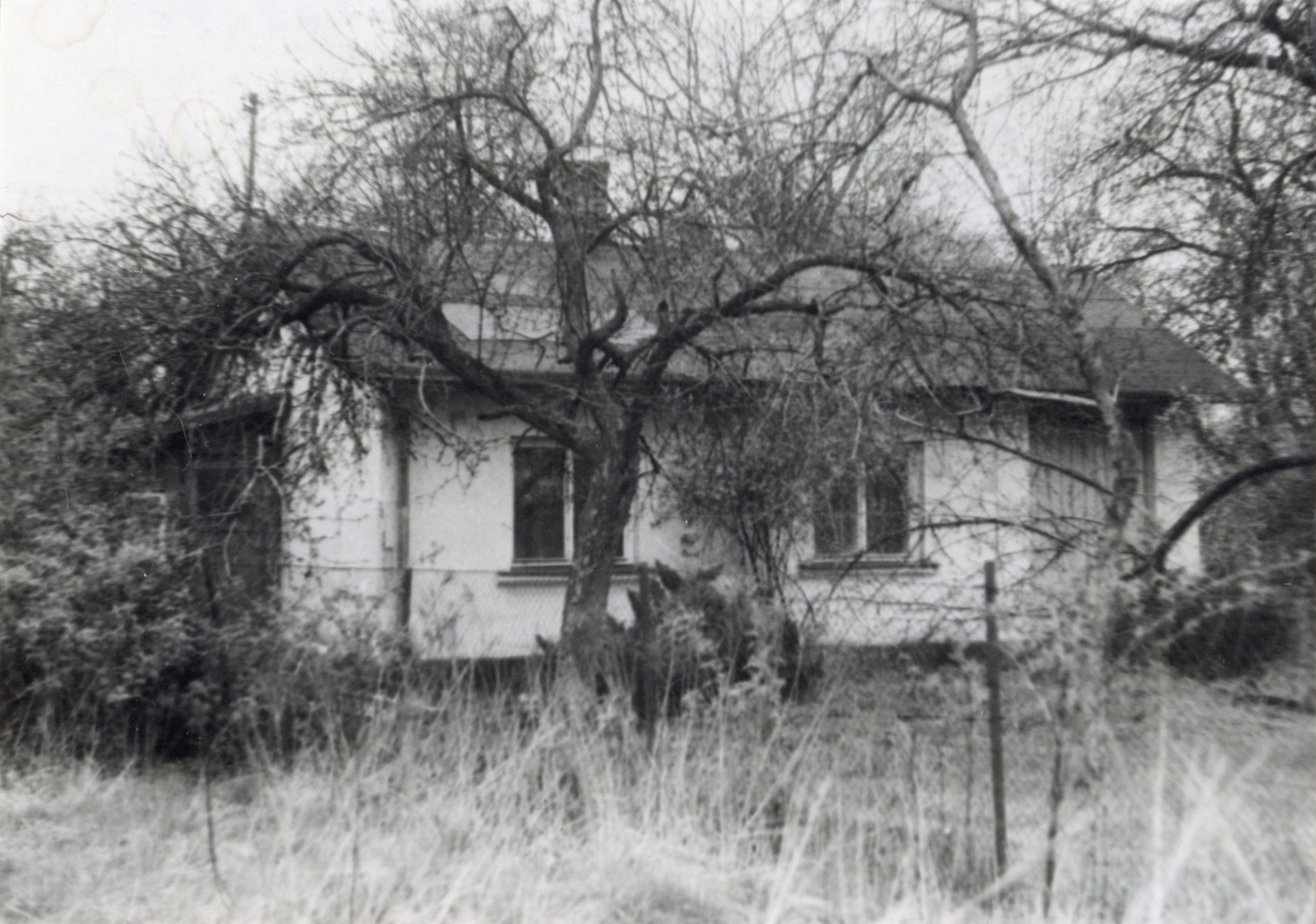 Dům čp. 380 v Lipinách na snímku z 17.4.1994 (Sbírka Józefa Chmiela)