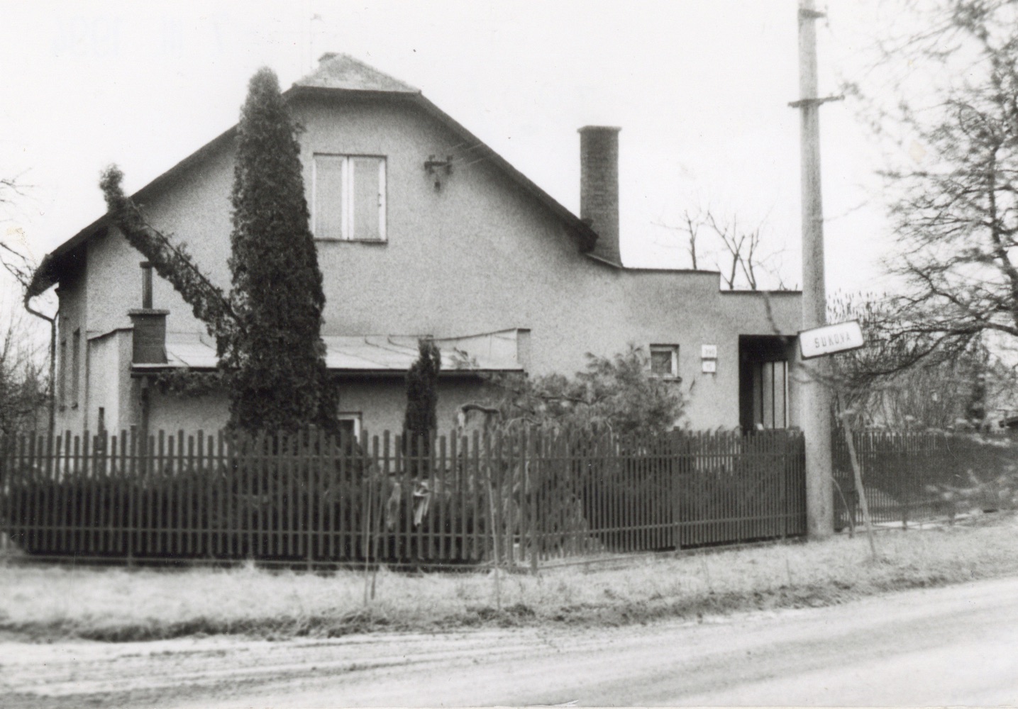 Dům čp. 390 na snímku z 7.3.1994 (Sbírka Józefa Chmiela)