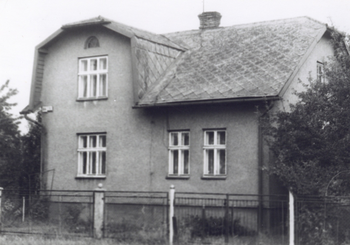 Dům čp. 414 na snímku z 5.8.1992 (Sbírka Józefa Chmiela)
