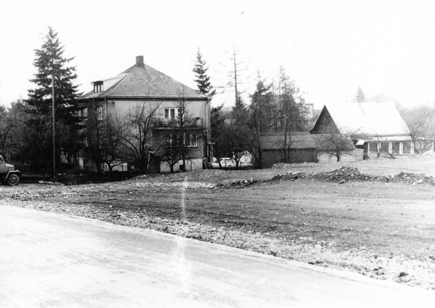 Dům čp. 45 na snímku ze dne 22.3.1992 (Sbírka Józefa Chmiela)